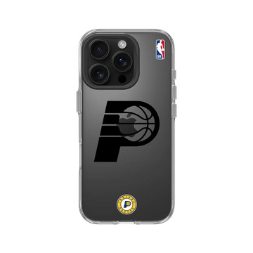 iPhone 16 Pro Clear 透明 - NBA - B&W-印第安納溜馬 Indiana Pacers B&W