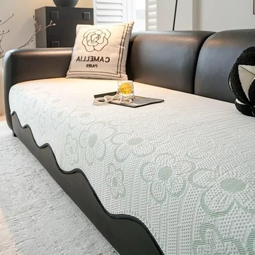 YQGA 夏季冰絲涼豆豆沙發墊 70x180cm(沙發涼席防滑蓋布/沙發套罩沙發巾/可水洗柔軟親膚)