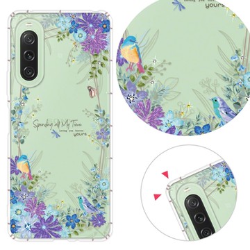 YOURS SONY 全系列 彩鑽防摔手機殼-喜鵲