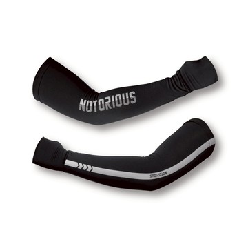 【Notorious】惡名昭彰．品牌印花防曬運動袖套 機能配件 台灣製造 館長｜官方正品