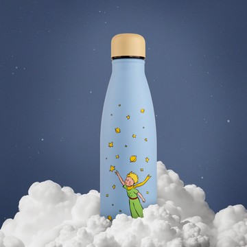 預購【Le Petit Prince 小王子】CR4059摘星之旅水瓶-淺藍