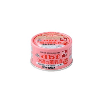 日本d.b.f【24入=箱】幼貓離乳食 85g (1082) (購買第二件贈送寵物玩具x1包)