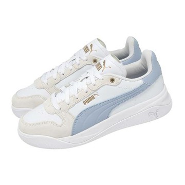 Puma 休閒鞋 Court Bae OG 女鞋 白 復古 微厚底 407286-04