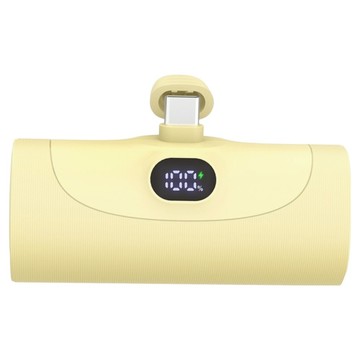 AWSON 歐森 PD快充隨行口袋行動電源 5000mAh Type-C&lighting  AWP-5710  黃色