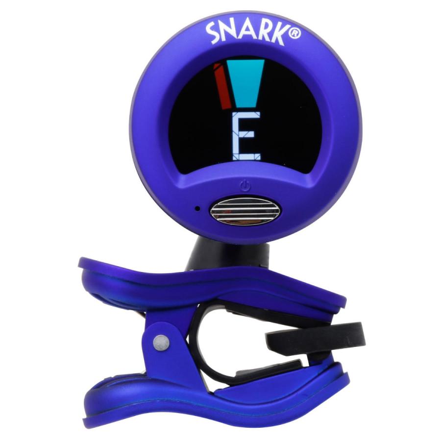 SNARK チューナー ギター・ベース・ウクレレ用クリップ型クロマチックチューナー ブルー SN-1X