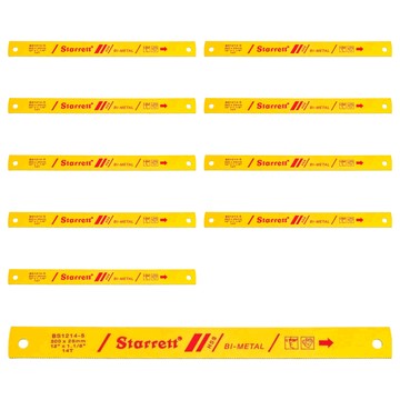 Starrett 雙金屬手鋸條 12吋 × 14齒  BS1214-5  10個