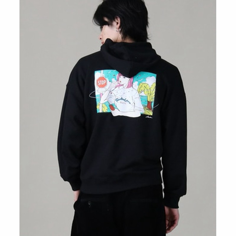 オールドイラストプリントパーカー メンズ 通販 Lineポイント最大1 0 Get Lineショッピング