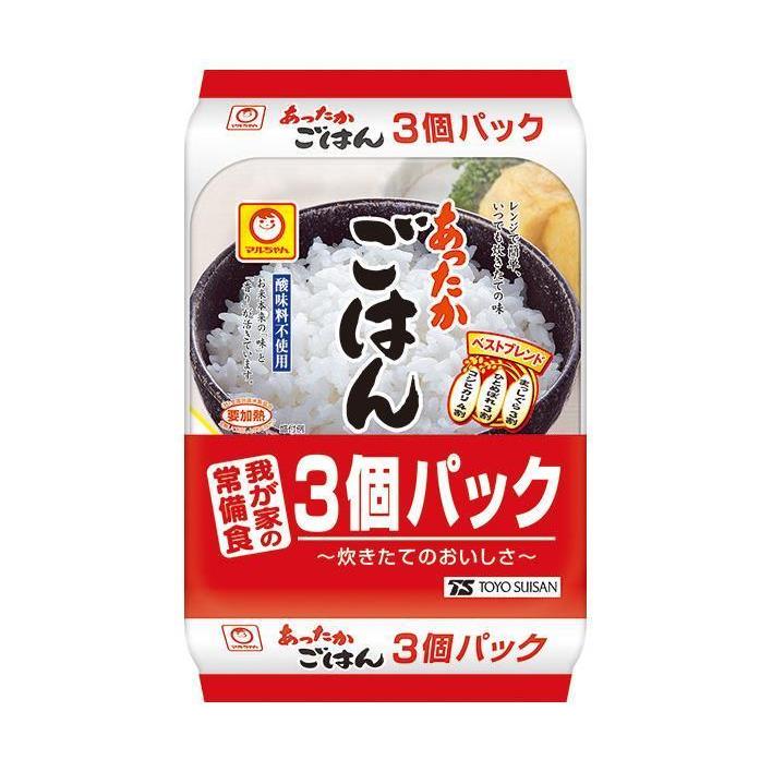 東洋水産 あったかごはん 3個パック (200g×3個)×8個入｜ 送料無料