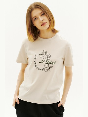 Double High Gauge Venus T-shirts (Greige)