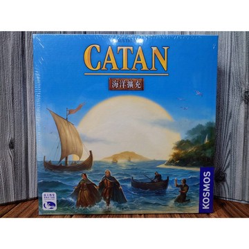 【桌遊侍】 2019卡坦島海洋擴充 新的擴充你看的見 實體店面快速出貨《免運.再送充足牌套》卡坦島印加崛起,卡坦島騎士