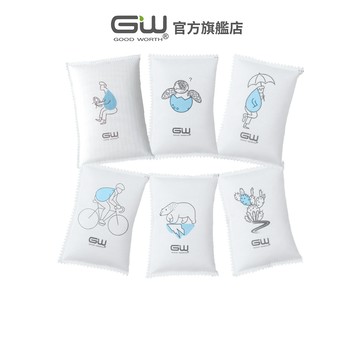 【官方直營】-GW水玻璃- 環保除濕袋150克 抗潮防霉 一入組(圖樣隨機)