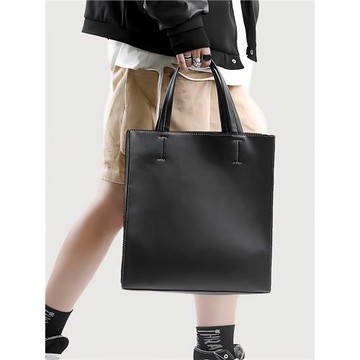 BOMaple 男士托特包復古手提包單肩皮質內膽子母包豎款通勤公文包