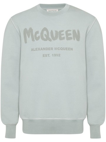 Alexander McQueen `Graffiti` Print Sweater