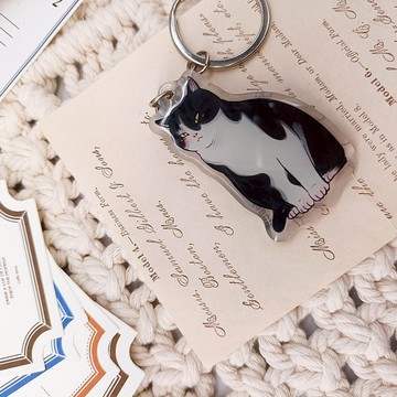 ME167_高冷貓_Cold Cat/晶透吊飾
