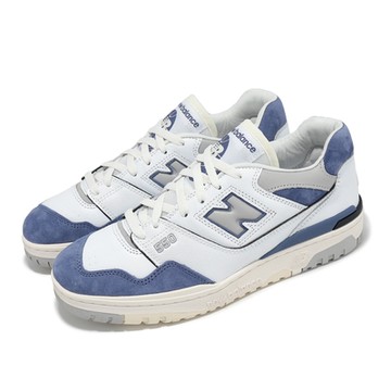 New Balance 休閒鞋 550 男鞋 女鞋 藍 灰 復古 情侶鞋 NB BB550BWG-D