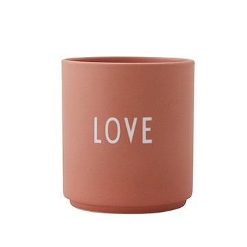 LOVE 水杯 （蜜桃紅、250ml）