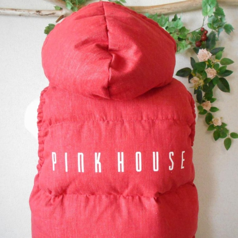 ピンクハウス PINK HOUSE リバーシブル 2way フード 付き レディース