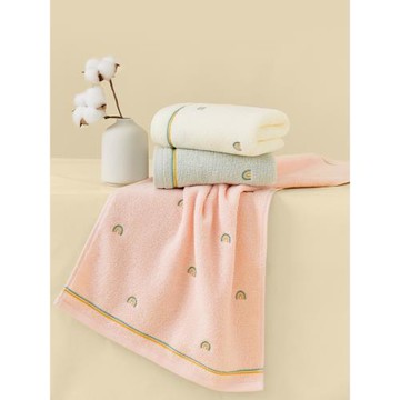 毛巾純棉100全棉洗臉家用女粉吸水大人情侶成人洗澡不易掉毛新款