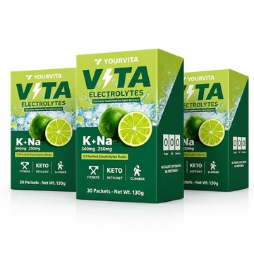 Your Vita機能型電解質  檸檬口味 三入組 運動 健身 補水 無糖 電解質 電解質粉 檸檬 隨身包
