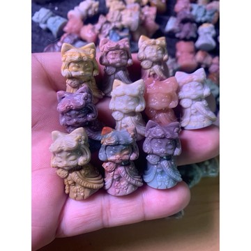 阿拉善解憂獸 阿拉善貓 山海經貓女福馨珠寶