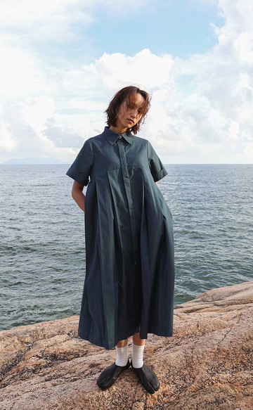 連身百褶裙 Maxi Pleated Skirt