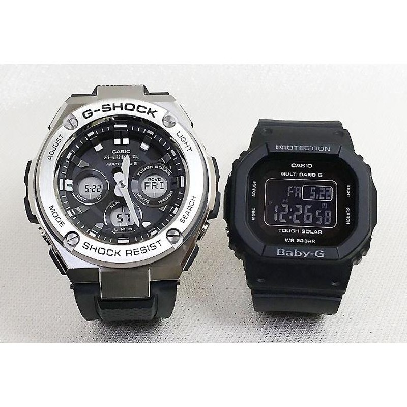 恋人達のGショック ペアウオッチ カシオ G-SHOCK BABY-G 電波ソーラー