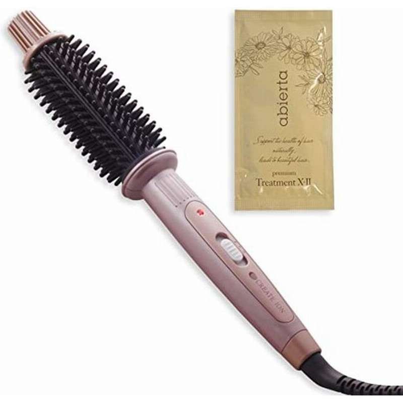 Create クレイツ イオン ロールブラシアイロン 26mm ヘアアイロン 2段階温度調節 巻き髪 カール アビエルタ プレ 通販 Lineポイント最大0 5 Get Lineショッピング