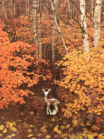 手繪墜子 - 梅花鹿 / Formosan sika deer / ニホンジカ