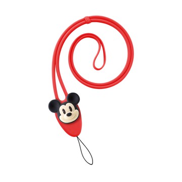 Bone 蹦克 逗扣頸掛繩  米奇 紅色  1個