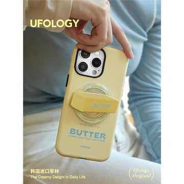Ufology原創磁吸韓國進口菲林適用iPhone16promax手機殼17pro蘋果15pro黃油13全包12新款二合一單層高級秋冬