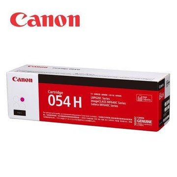 CANON CRG-054H M 原廠高容量紅色碳粉匣-單支入(公司貨)