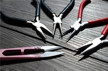 辰跡手作新手編繩繞線編線制作工具尖嘴鉗圓嘴鉗剪刀手工DIY設計