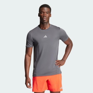 ADIDAS 短T HEAT.RDY 灰色 基本款 快速排汗 短袖 男 IT0615