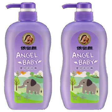 依必朗 Angel Baby 嬰兒沐浴精  專為寶寶設計  溫和配方  金盞花萃取精華  維他命E  舒緩乾燥  600ml  2瓶