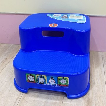 【震撼精品百貨】湯瑪士小火車_Thomas & Friends~日本湯瑪士兩階腳踏椅-藍#31896