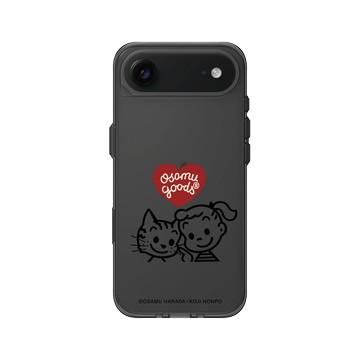 iPhone Air Clear (相機按鈕) 酷墨灰 - OSAMU GOODS - Jill & Cat 好朋友