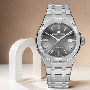 Maurice Lacroix 艾美錶 AIKON 日期機械錶-42mm(AI6008-SS002-230-1)