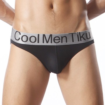 TIKU 梯酷 ~ 重金屬 三角內褲-黑(BM1863)