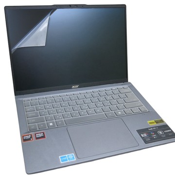 EZstick ACER Swift Go SFG14-63 適用 靜電式筆電LCD液晶螢幕貼 14吋寬 螢幕貼