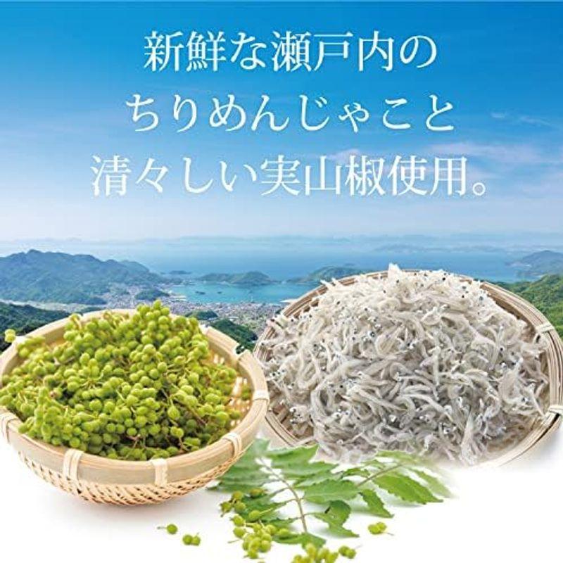 日本橋いなば園 しびれる山椒 瀬戸内ちりめん山椒 35g 4袋セット