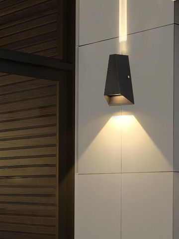 現代戶外壁燈防水花園陽臺過道室外外墻庭院燈簡約臥室床頭客廳燈