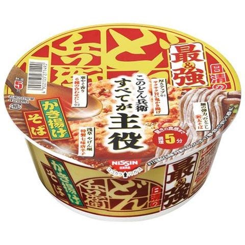 日清食品 最強ドン兵衛カキ揚ゲソバカップ 101g