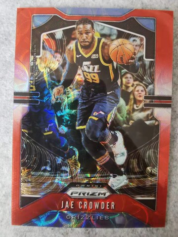19-20 Panini Prizm #227 克勞德（Jae Crowder）88編 紅圈折