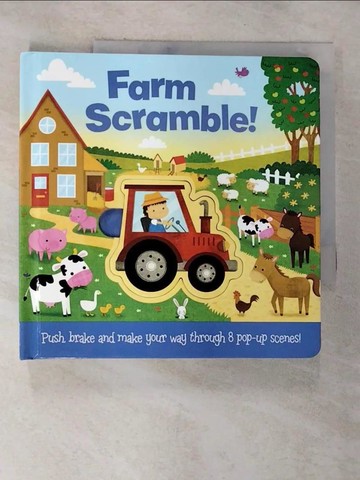 【書寶二手書T7／少年童書_T3Y】Farm Scramble! (Push and Play)(場景遊戲書)_Imagine That; Jenny Copper; Lindsey Sagar