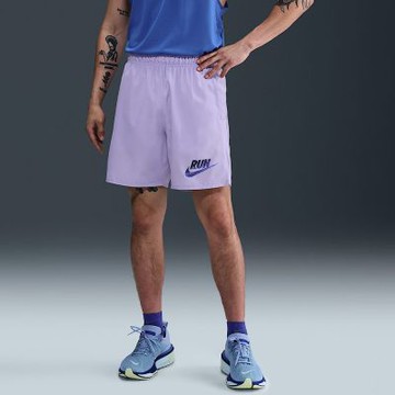 NIKE 短褲 男 7吋運動褲 AS M NK RUN ENRGY CHLNGR 7UL S 紫 HJ3567-515