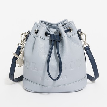PLAYBOY - 水桶包 Trendy系列 - 藍色