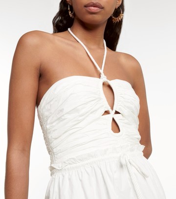 Ulla Johnson Emmaline halterneck cotton poplin midi dress