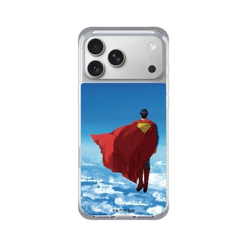 iPhone 17 Pro Max ClearX (MagSafe 兼容) 霜透灰 - Superman - Superman-蒼穹之上