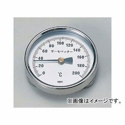 アズワン/AS ONE バイメタル温度計 サーモペッター0〜200 品番：1-600-01 JAN：4974425189502