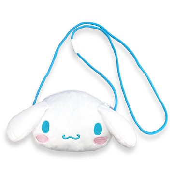 【震撼精品百貨】大耳狗_Cinnamoroll~日本三麗鷗Sanrio大耳狗造型斜背收納包-大臉*26991